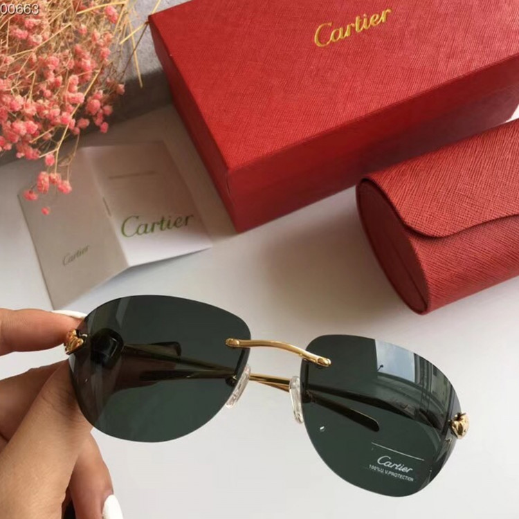 Gafas de sol de la Panthère De Cartier